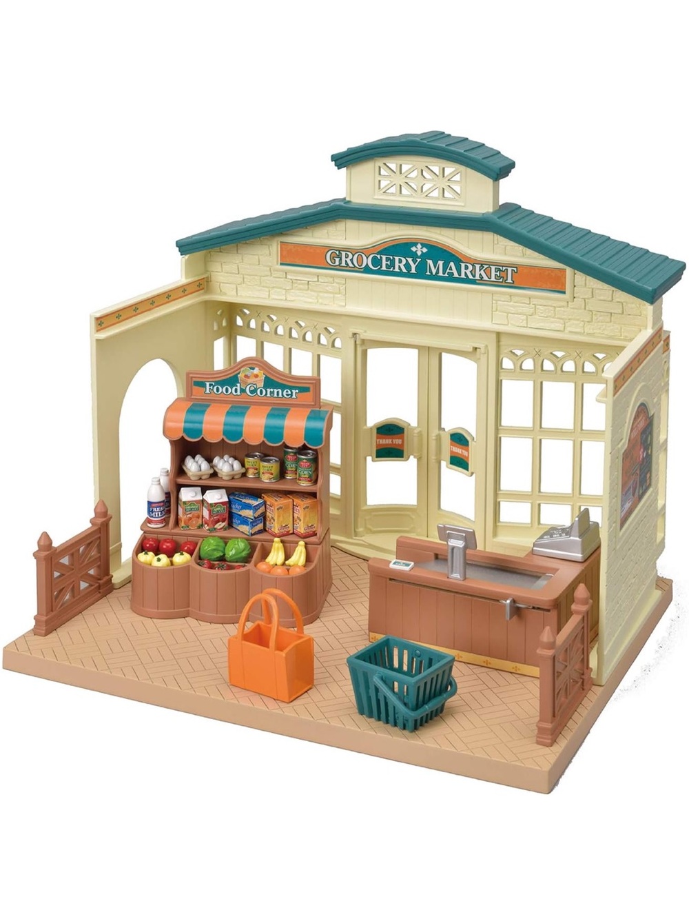 New in Box- Calico Critters Grocery Market Playset - Picture 4 of 7